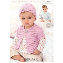 (SLX  1900 Crochet Cardi and Hat)